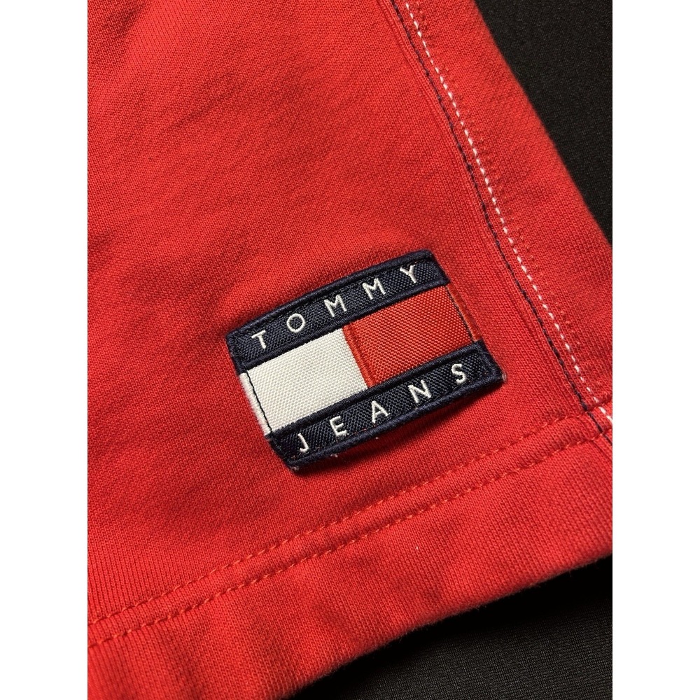 Tommy Hilfiger Men's Casual Fleece Sweat Shorts Red Size Large
